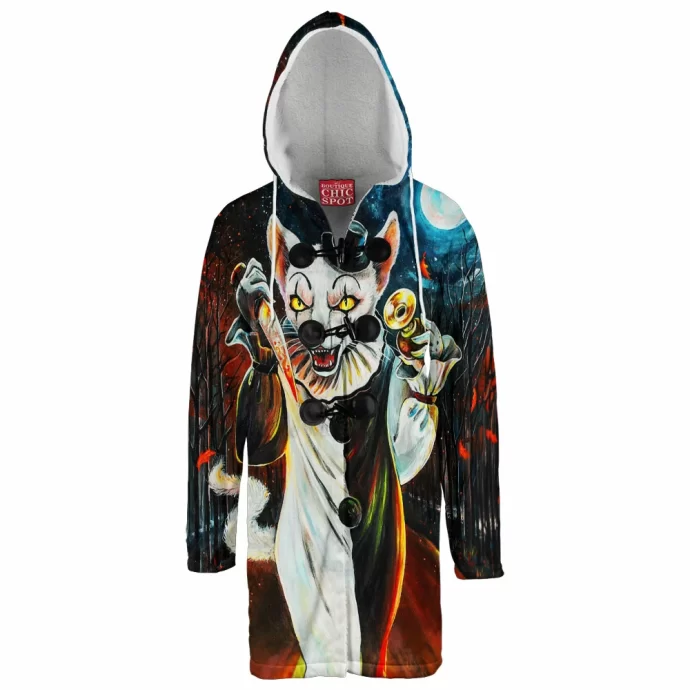 Cat Clown Hooded Cloak Coat