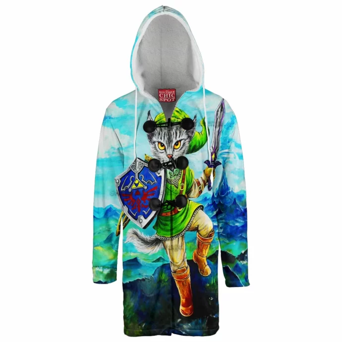 Cat Link Zelda Hooded Cloak Coat