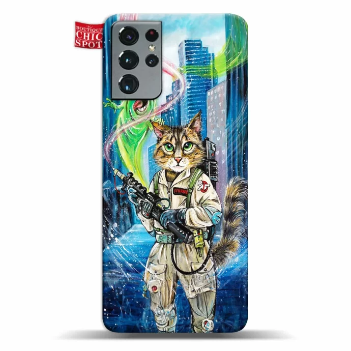 Ghostbuster Cat Phone Case Samsung