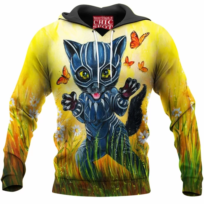 Kitty Black Panther Hoodie