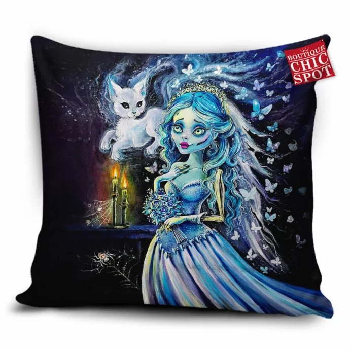 Corpse Bride Her Cat s Pillow Cover