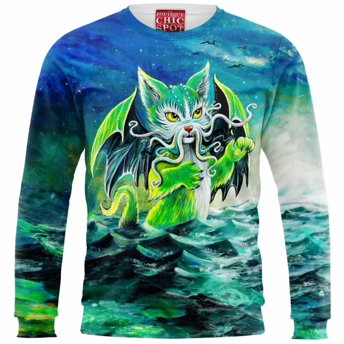 Cthulhu Cat Sweatshirt