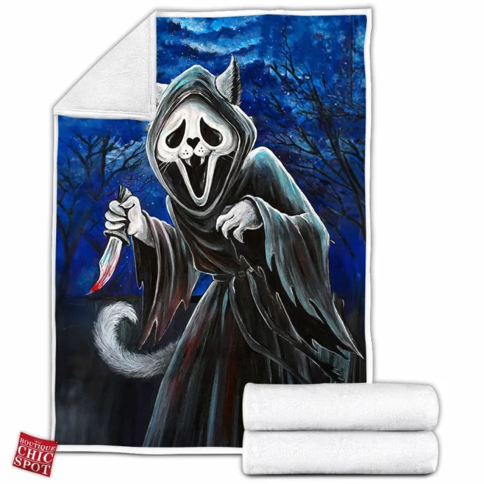 Scream Fleece Blanket