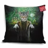 Frankenstein Cat Pillow Cover
