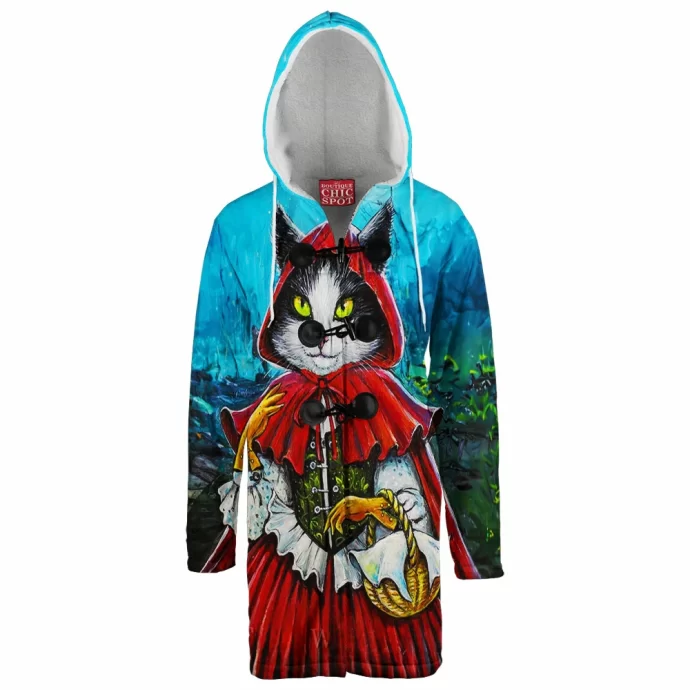 Red Riding Hood Cat Hooded Cloak Coat