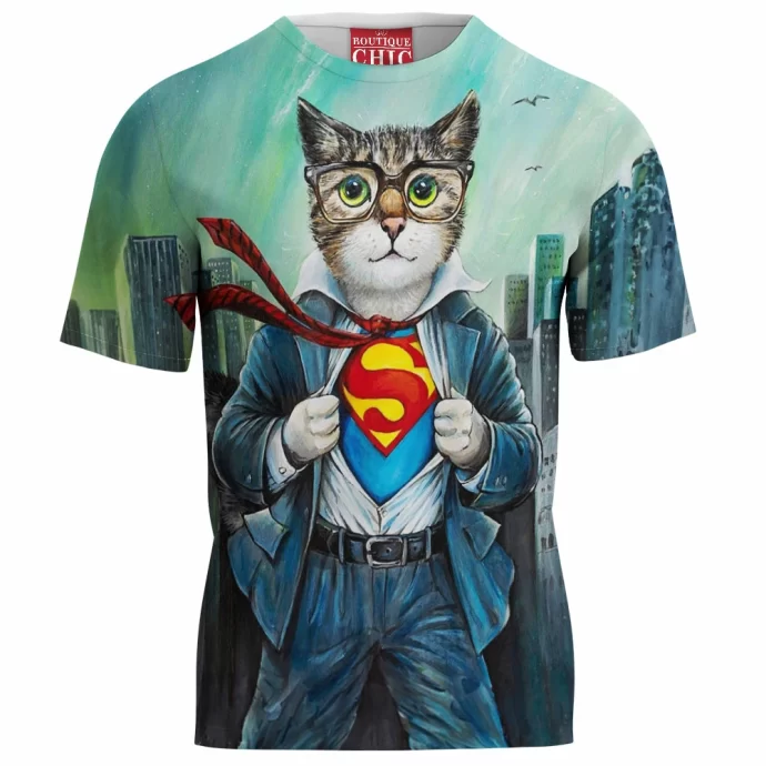 Superman Cat T-Shirt