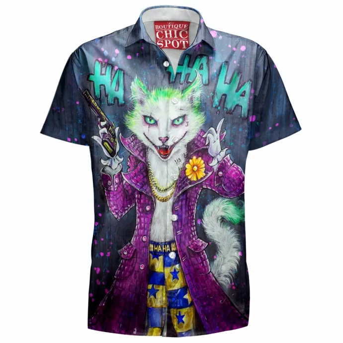 Joker Cat Hawaiian Shirt