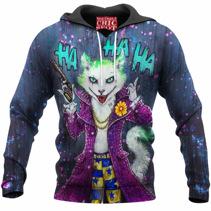 Joker Cat Hoodie