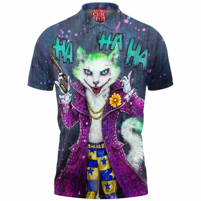 Joker Cat Polo Shirt