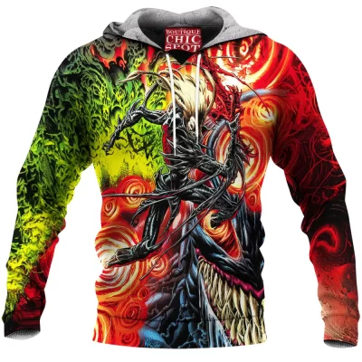Comic Fleece-Hoodie, Knull Fleece-Hoodie, Venom Fleece-Hoodie