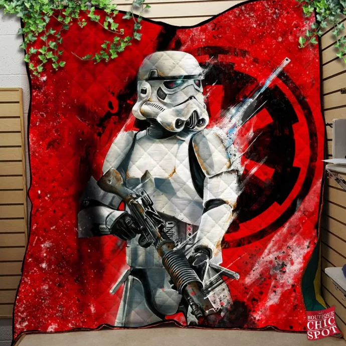 Stormtrooper Quilt Blanket