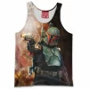 Boba Fett Tank-Top, Sci-Fi Tank-Top, Star Wars Tank-Top