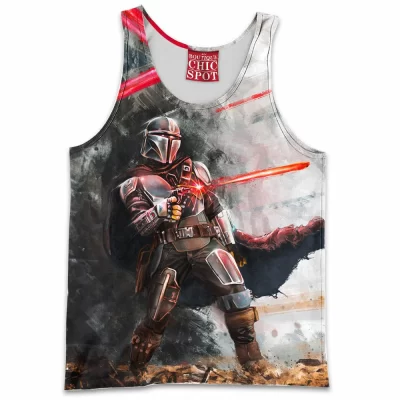 Sci-Fi Tank-Top, Star Wars Tank-Top, The Mandalorian Tank-Top