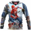 Comic Fleece-Hoodie, Spider-man Fleece-Hoodie
