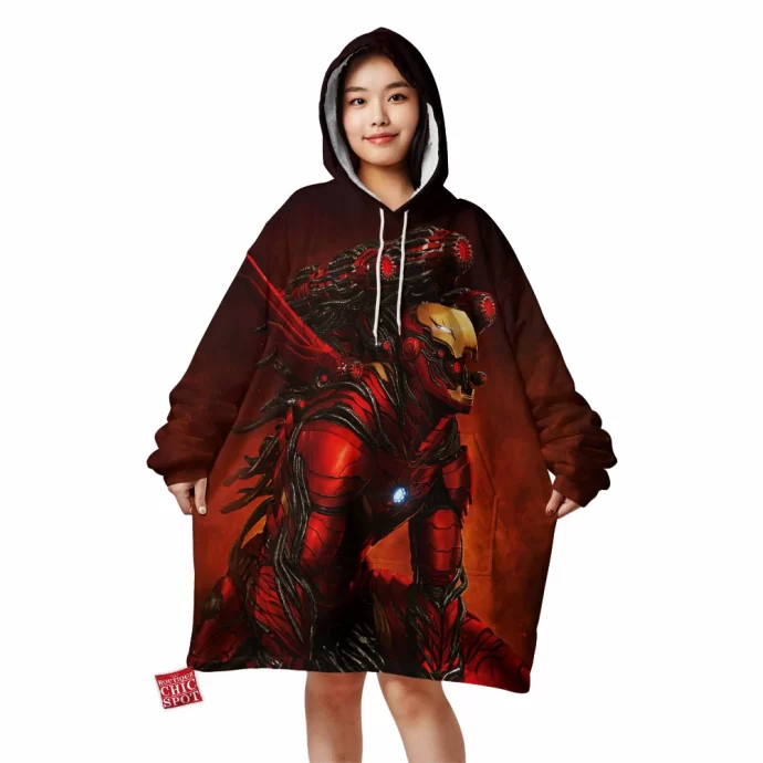 Iron Man x Venom Blanket Hoodie