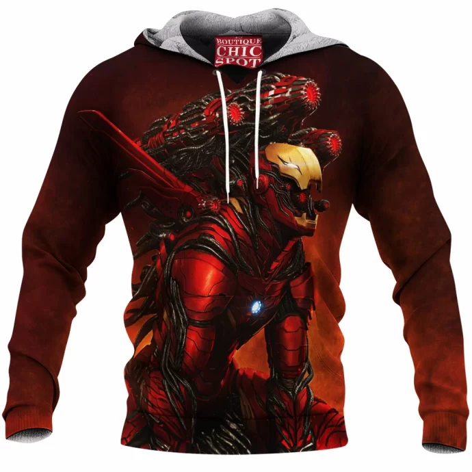 Iron Man x Venom Fleece Hoodie