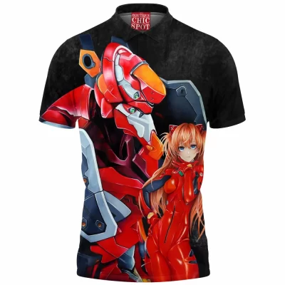 Anime Girl Polo Shirt, Anime Polo Shirt