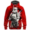 Sci-Fi Fleece-Hoodie, Star Wars Fleece-Hoodie, Stormtrooper Fleece-Hoodie