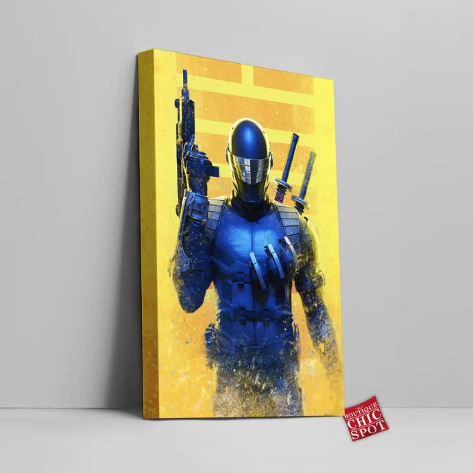 Snake Eyes Canvas Wall Art