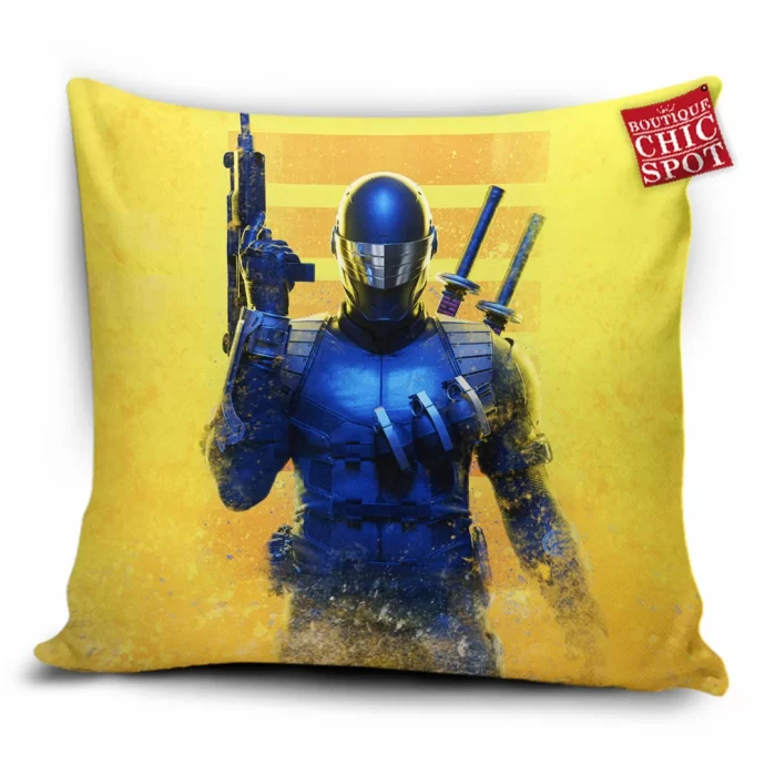 Snake Eyes Pillow Cover