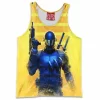 Snake Eyes Tank-Top, GI Joe Tank-Top, Movie Tank-Top