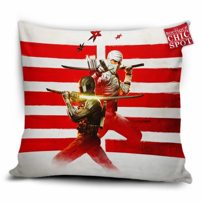 Water & Fire - Snake Eyes Pillow Cover