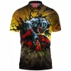 Comic Polo Shirt, Spider-man Polo Shirt, Venom Polo Shirt
