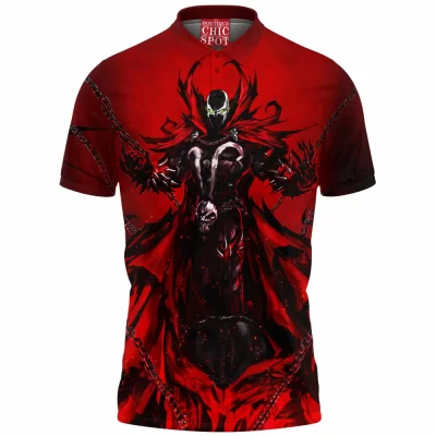 Comic Polo Shirt, Spawn Polo Shirt