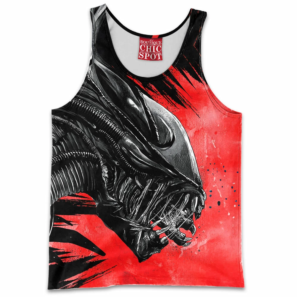 Alien Tank-Top, Horror Tank-Top, Sci-Fi Tank-Top, Xenomorph Tank-Top 1 N THAO Boutique 8643 Tank Top