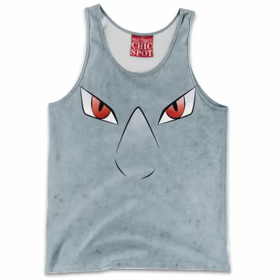Anime Tank-Top, Rhyhorn Tank-Top, Pokemon Tank-Top