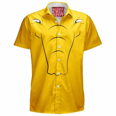 Anime Hawaiian-Shirt, Drowzee Hawaiian-Shirt, Pokemon Hawaiian-Shirt
