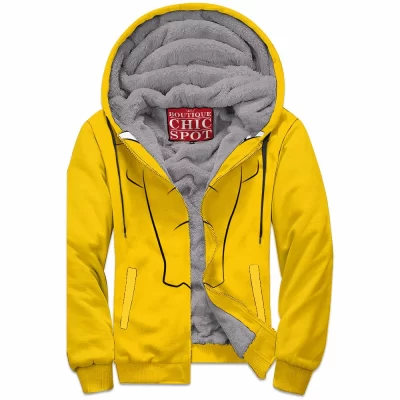 Anime Zip-Fleece-Hoodie, Drowzee Zip-Fleece-Hoodie, Pokemon Zip-Fleece-Hoodie
