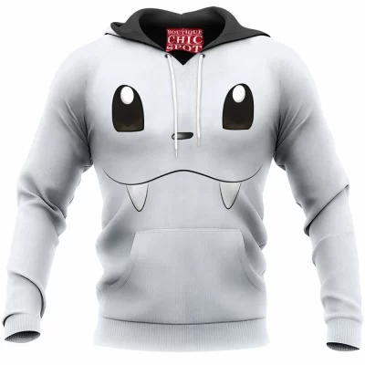Anime Hoodie, Dewgong Hoodie, Pokemon Hoodie