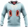Anime Fleece-Hoodie, Machop Fleece-Hoodie, Pokemon Fleece-Hoodie