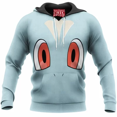 Anime Hoodie, Machop Hoodie, Pokemon Hoodie