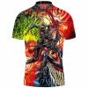 Anime Polo Shirt, Tentacruel Polo Shirt, Pokemon Polo Shirt
