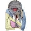 Anime Zip-Fleece-Hoodie, Machamp Zip-Fleece-Hoodie, Pokemon Zip-Fleece-Hoodie