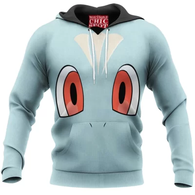 Anime Hoodie, Machop Hoodie, Pokemon Hoodie