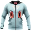 Anime Zip-Hoodie, Machop Zip-Hoodie, Pokemon Zip-Hoodie