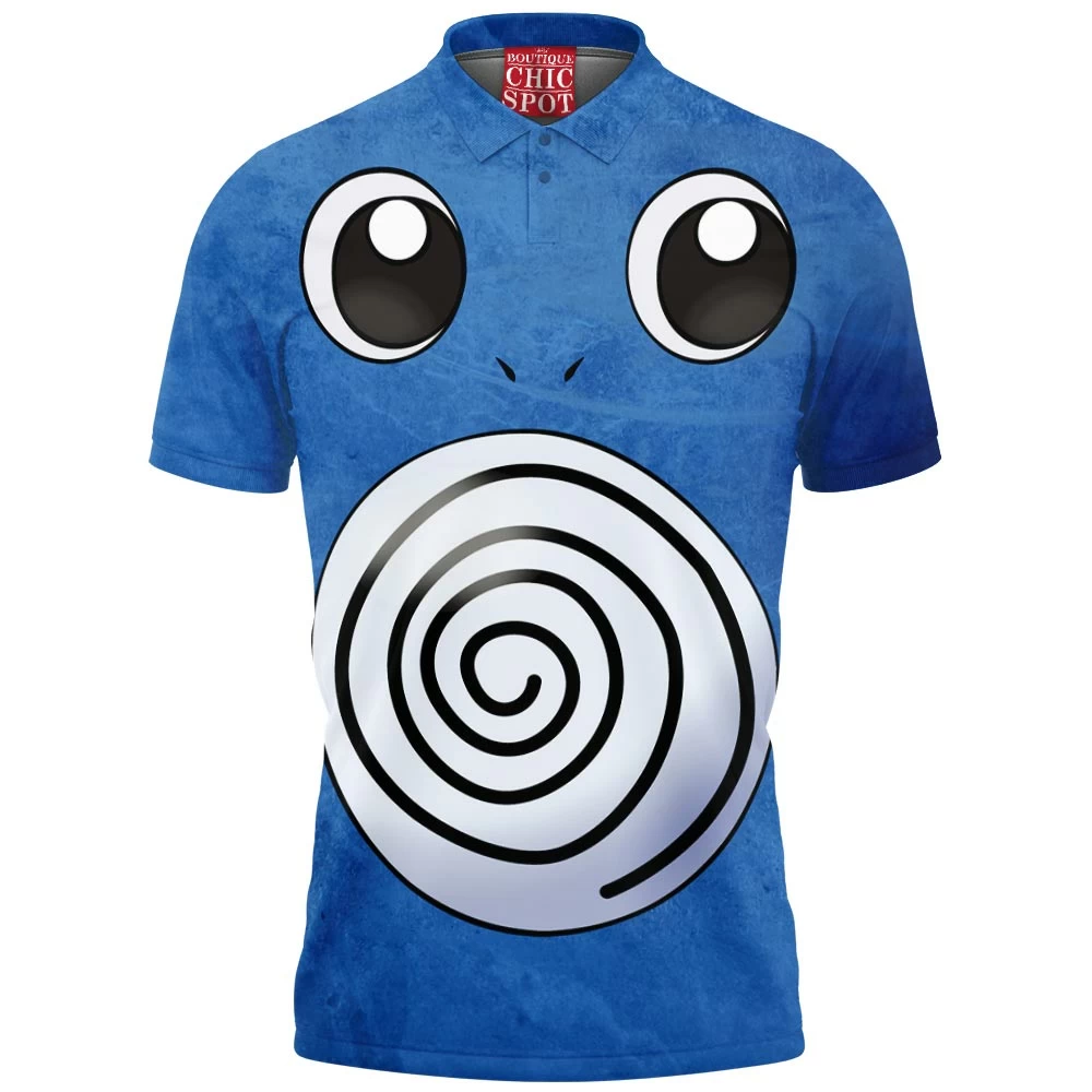 Anime Polo Shirt, Pokemon Polo Shirt, Poliwhirl Polo Shirt 1 N THAO Boutique 8807 Polo Shirt