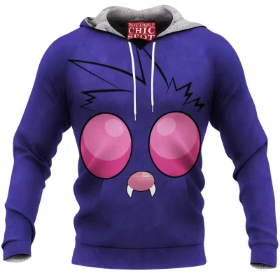 Anime Fleece-Hoodie, Pokemon Fleece-Hoodie, Venonat Fleece-Hoodie