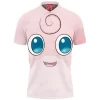 Anime Polo Shirt, Golbat Polo Shirt, Wigglytuff Polo Shirt