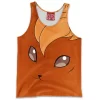 Anime Tank-Top, Pokemon Tank-Top, Vulpix Tank-Top