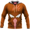 Anime Fleece-Hoodie, Pokemon Fleece-Hoodie, Fearow Fleece-Hoodie