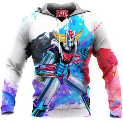 Anime Fleece-Hoodie, Pokemon Fleece-Hoodie, Goldorak Fleece-Hoodie