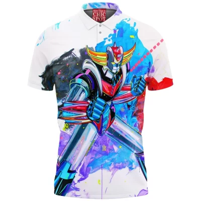 Anime Polo Shirt, Pokemon Polo Shirt, Goldorak Polo Shirt