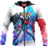 Anime Zip-Hoodie, Pokemon Zip-Hoodie, Goldorak Zip-Hoodie
