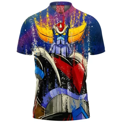 Anime Polo Shirt, Mazinger Z Polo Shirt