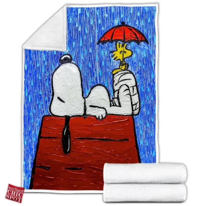 Snoopy Fleece Blanket