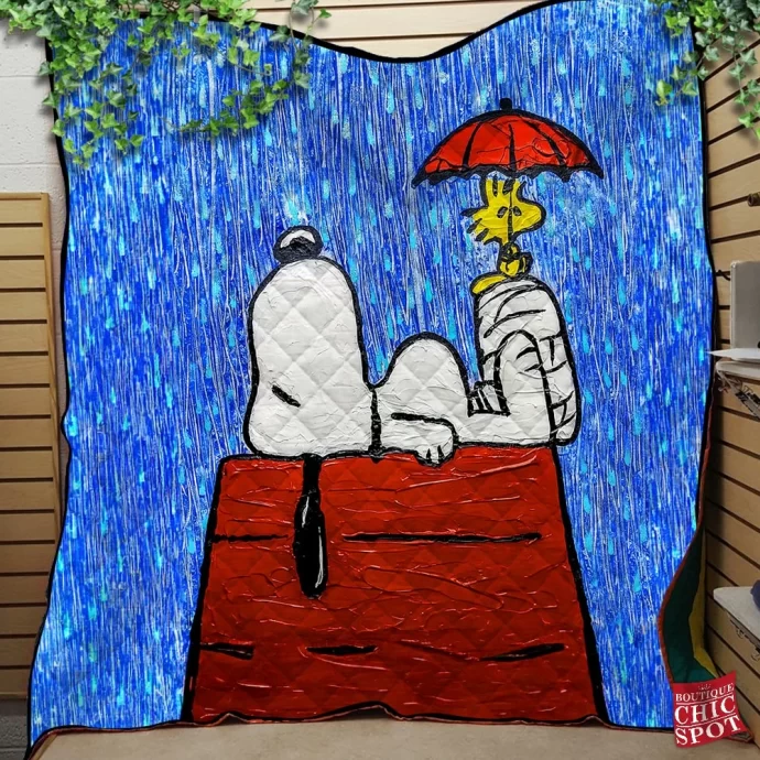 Snoopy Quilt Blanket